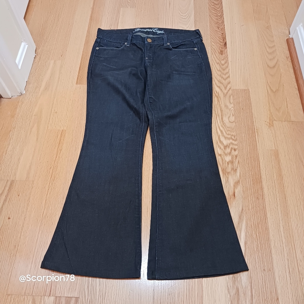 American Eagle Real Flare Jeans Size 8 Reg